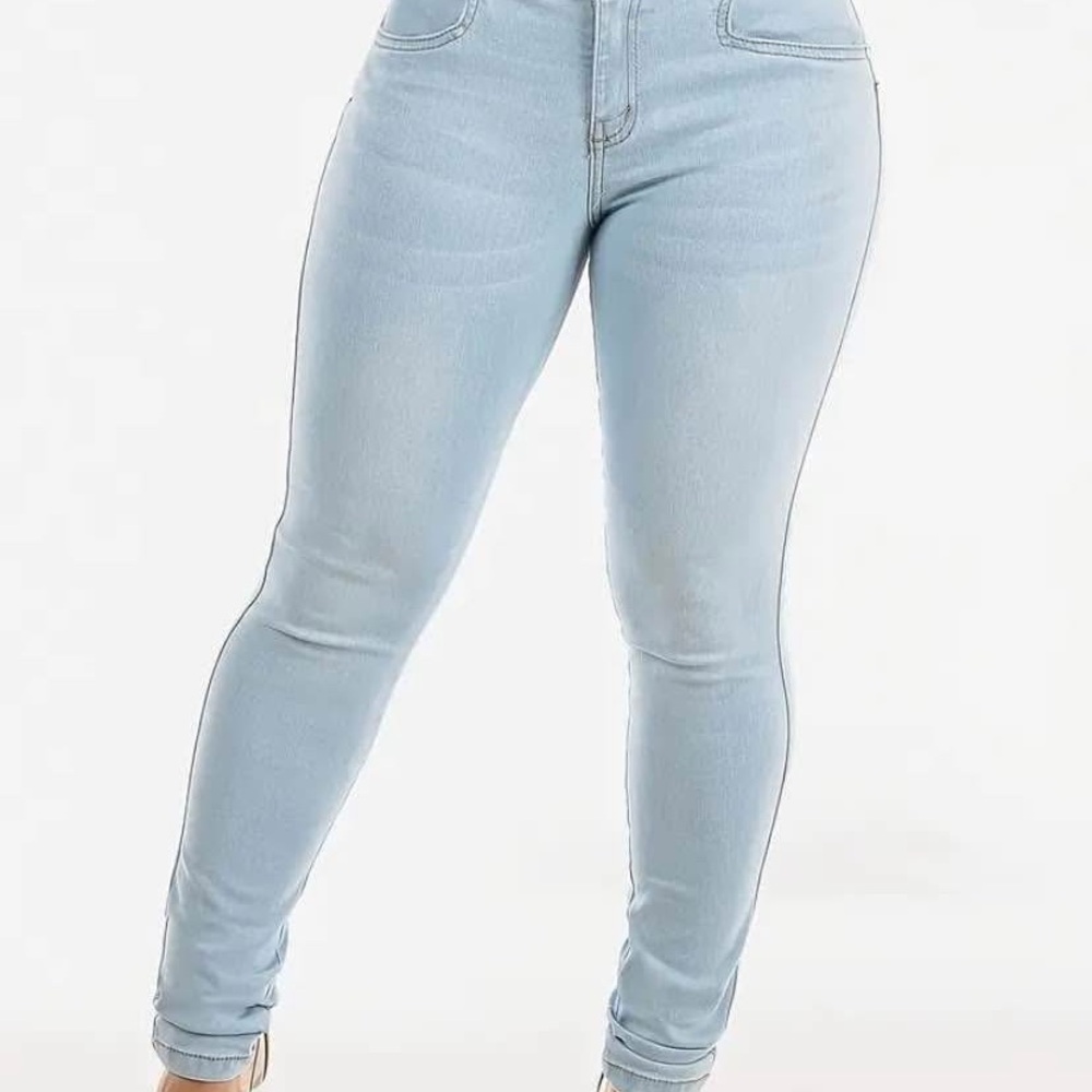 High waist light blue Women's Jeans